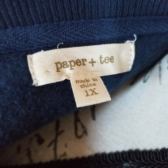 Paper tee oversized sweater - Picture 7 of 7